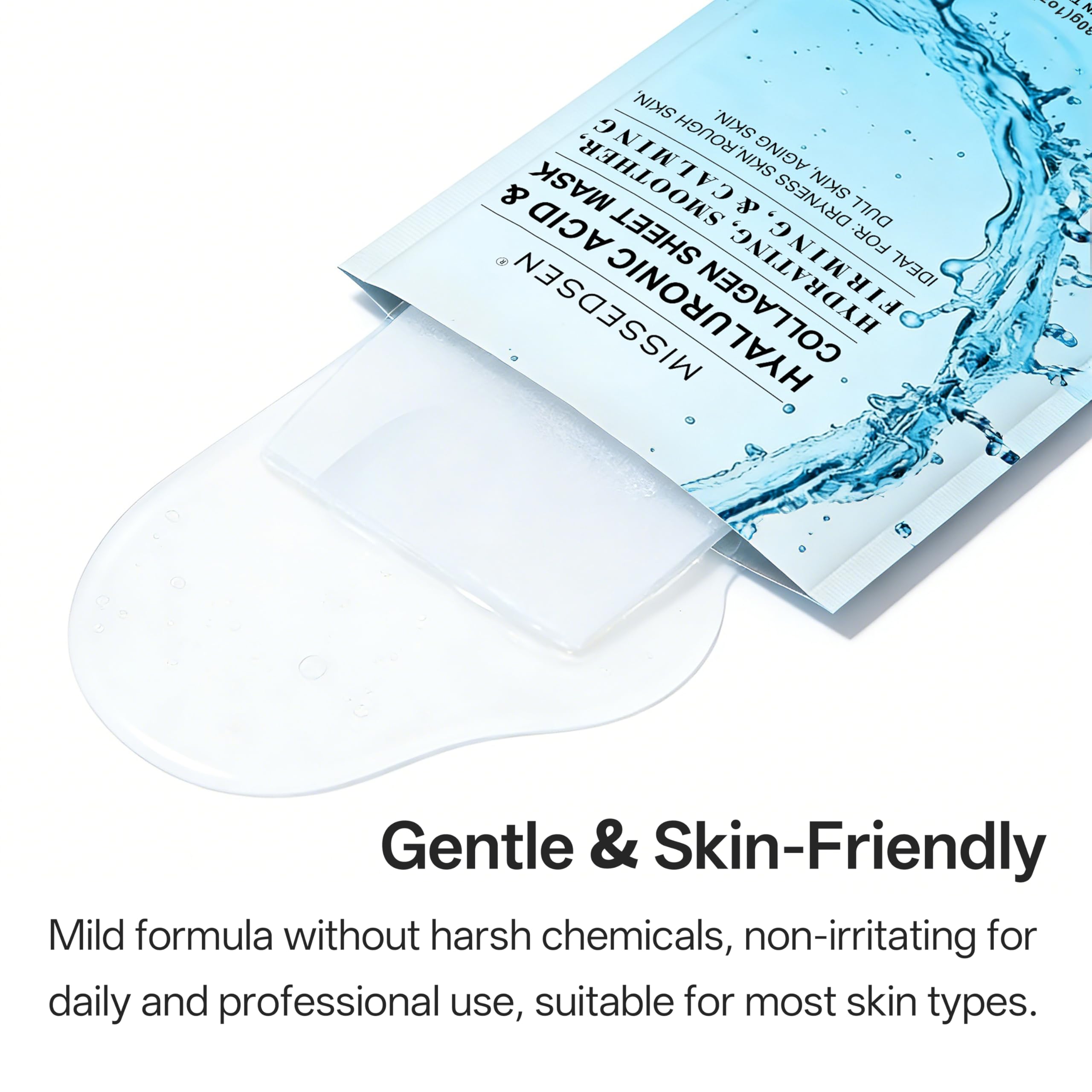 MISSEDSEN sheet mask staged in bathroom for easy at-home use
