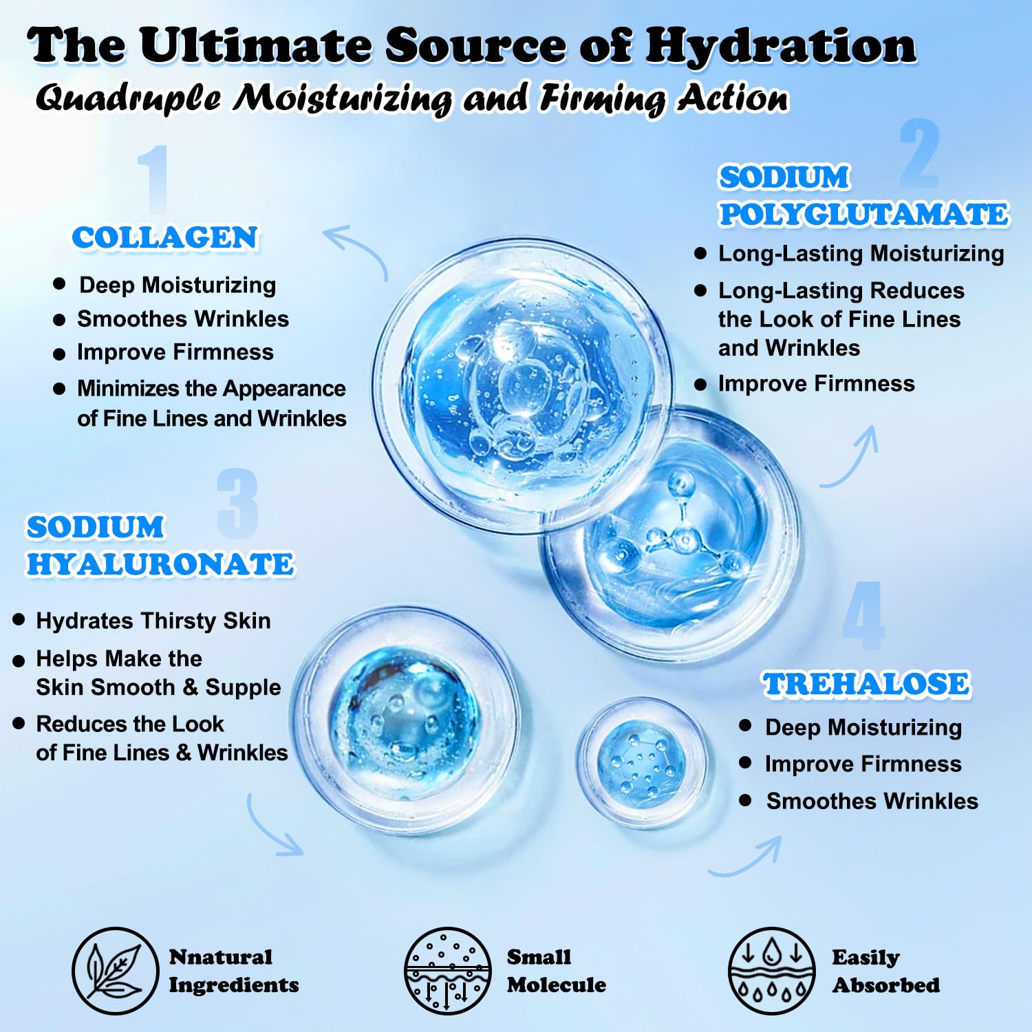 MISSEDSEN serum pouring close-up highlighting hydrating formula