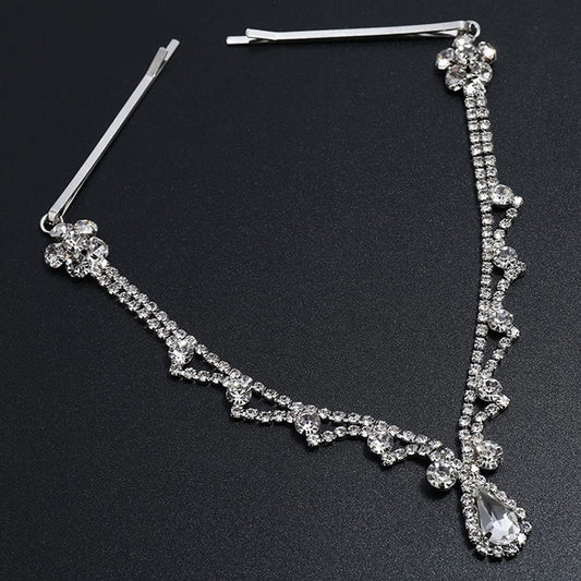 Missgrace teardrop detail close-up highlighting rhinestone clarity and shine