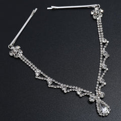 Missgrace teardrop detail close-up highlighting rhinestone clarity and shine