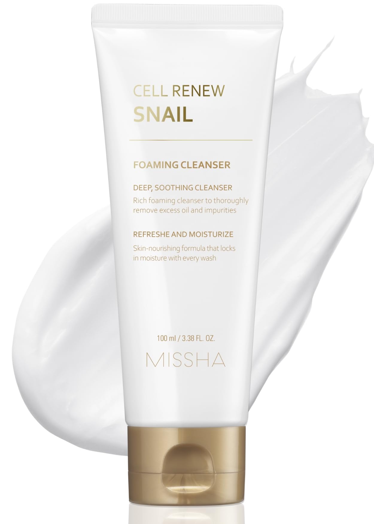 MISSHA front bottle shot showing clean design and volume, highlights product identity and shelf appeal