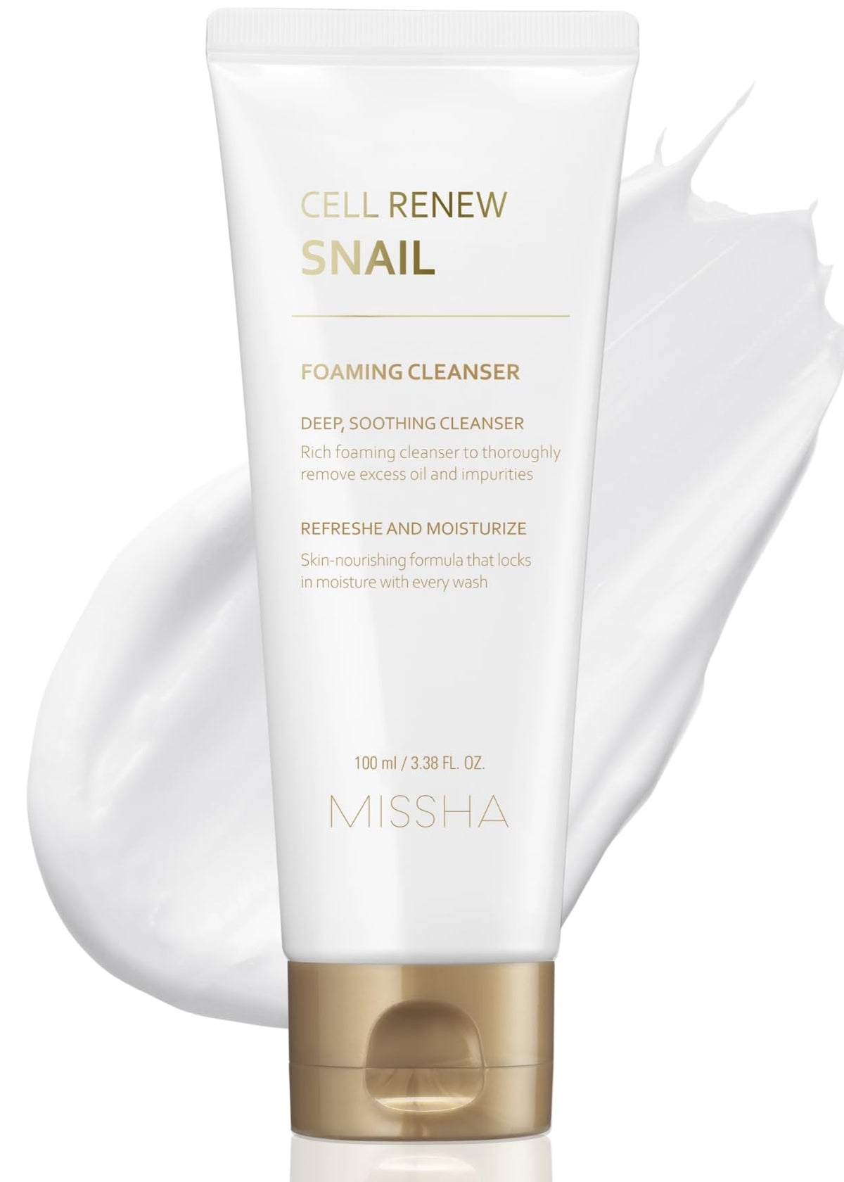 MISSHA front bottle shot showing clean design and volume, highlights product identity and shelf appeal