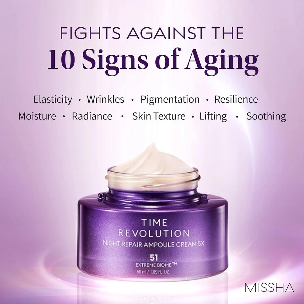 MISSHA label close-up showing fermented ingredient list and benefits