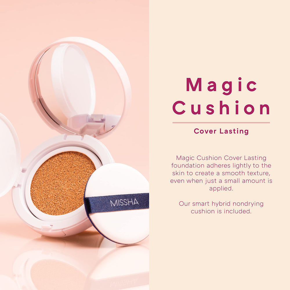 MISSHA open cushion with magic puff ready, showing easy on-the-go application