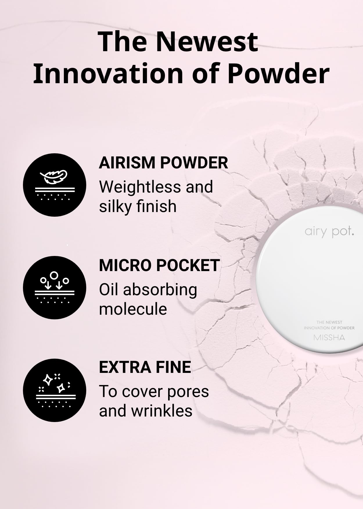 MISSHA under-eye brightening demo illustrates subtle pink radiance and softening effect