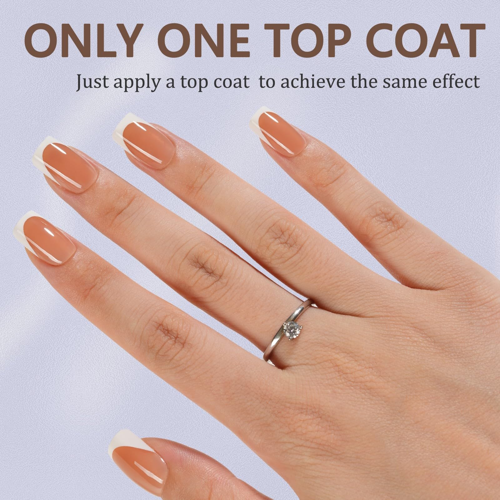Misssix close-up of inner matte texture emphasizing stronger glue bond