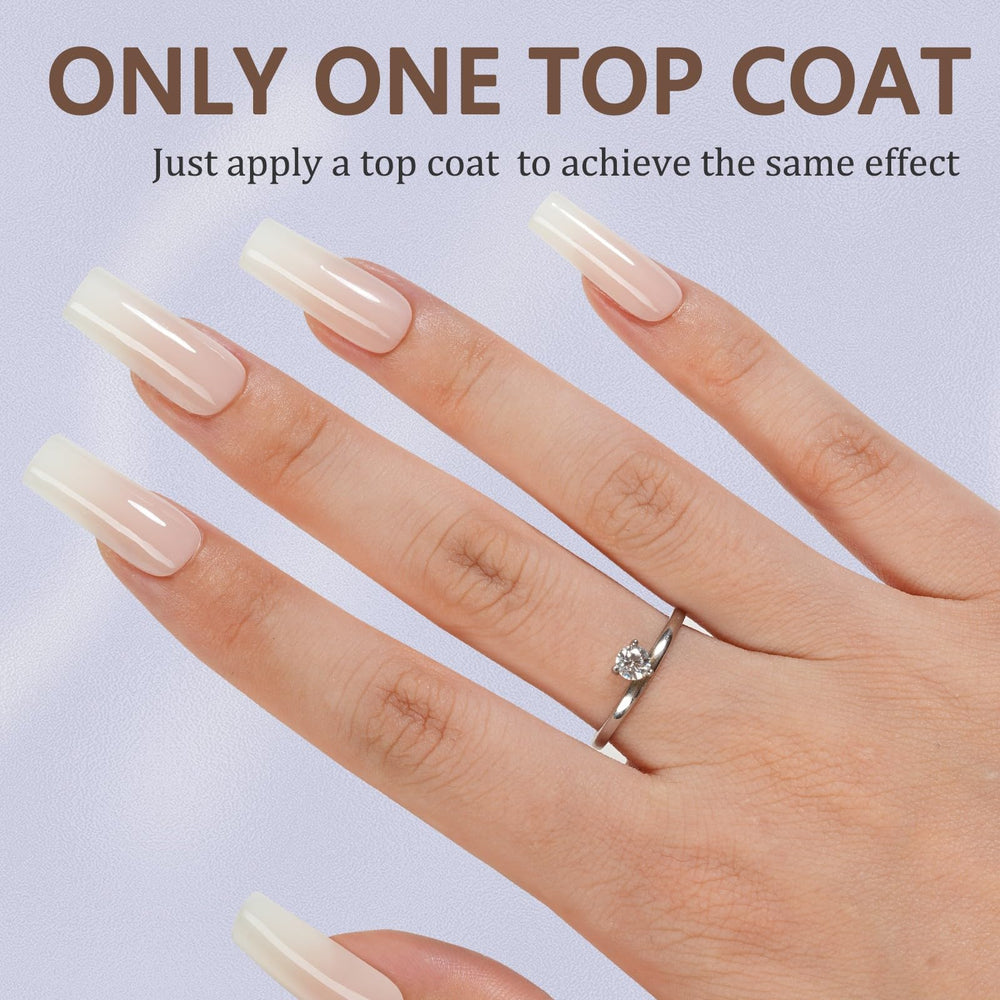 Misssix close-up of inner matte texture, improved glue adhesion benefit