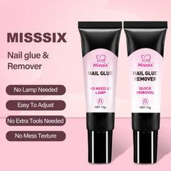 Misssix nail file next to size labels for easy selection and shaping
