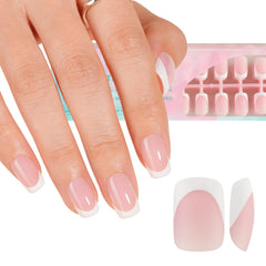 Misssix front packaging showing 150-piece French gel tips and quick install benefit