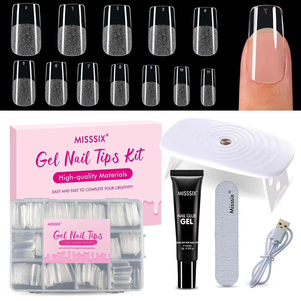 Misssix front packaging showing full kit contents and convenience