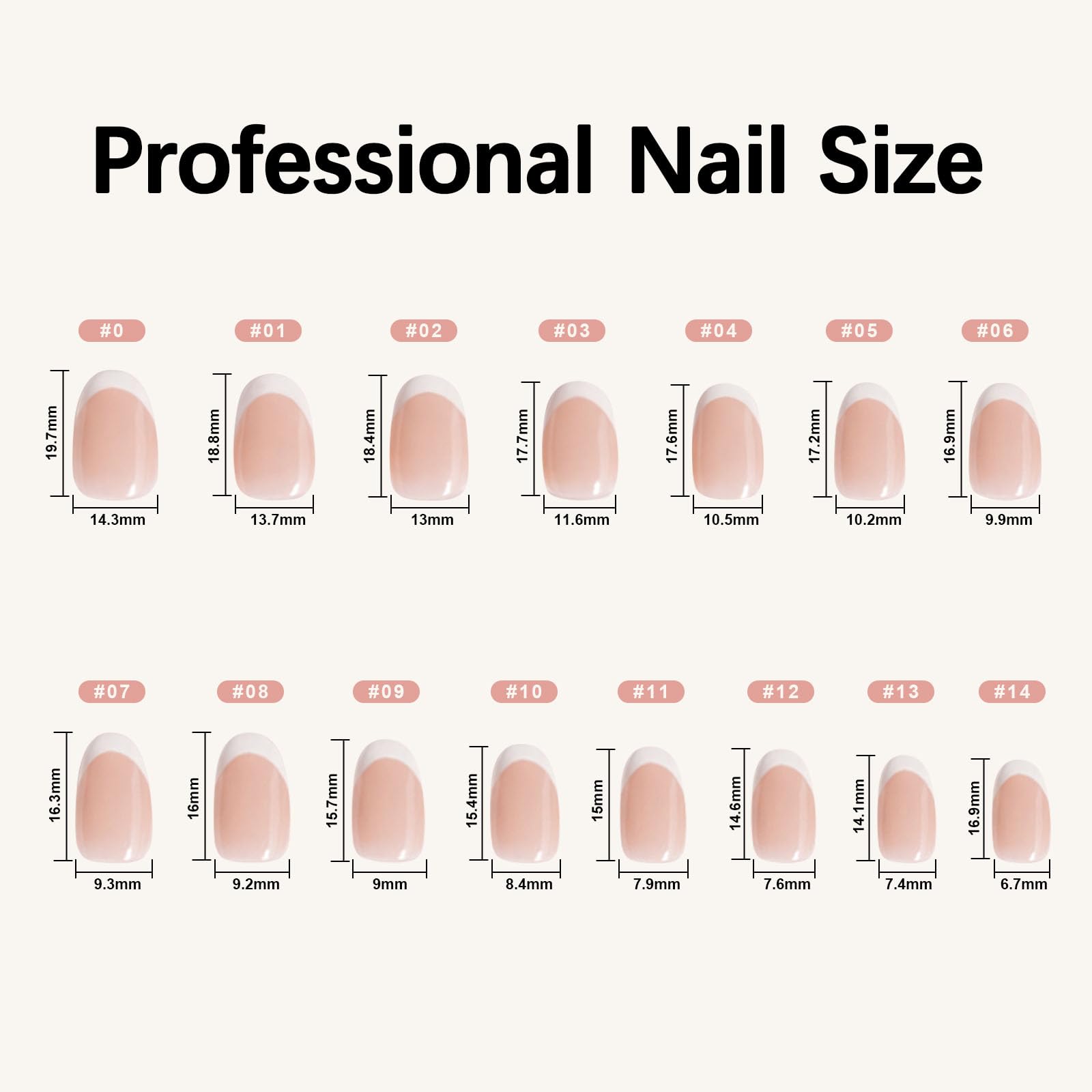 Misssix glue bottle next to nails illustrating included adhesive for instant wear