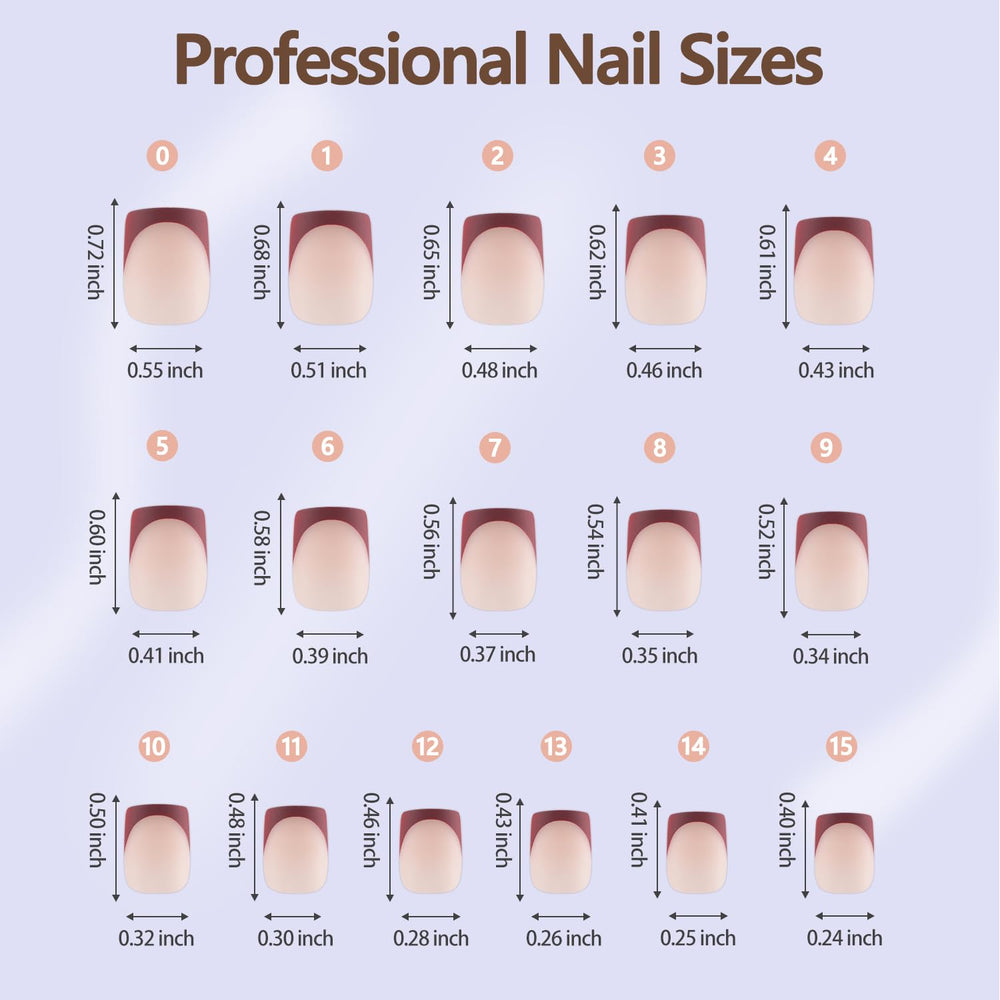 Misssix hand model applying press-on tips for fast salon results