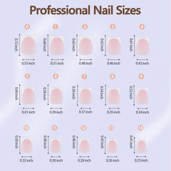 Misssix lifestyle image wearing pink French tips showcasing salon-style finish and everyday durability benefit