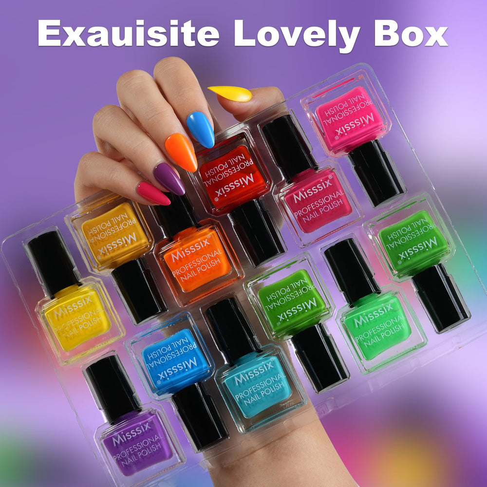 Misssix nail art examples displaying designs and creative options for DIY salon looks benefit