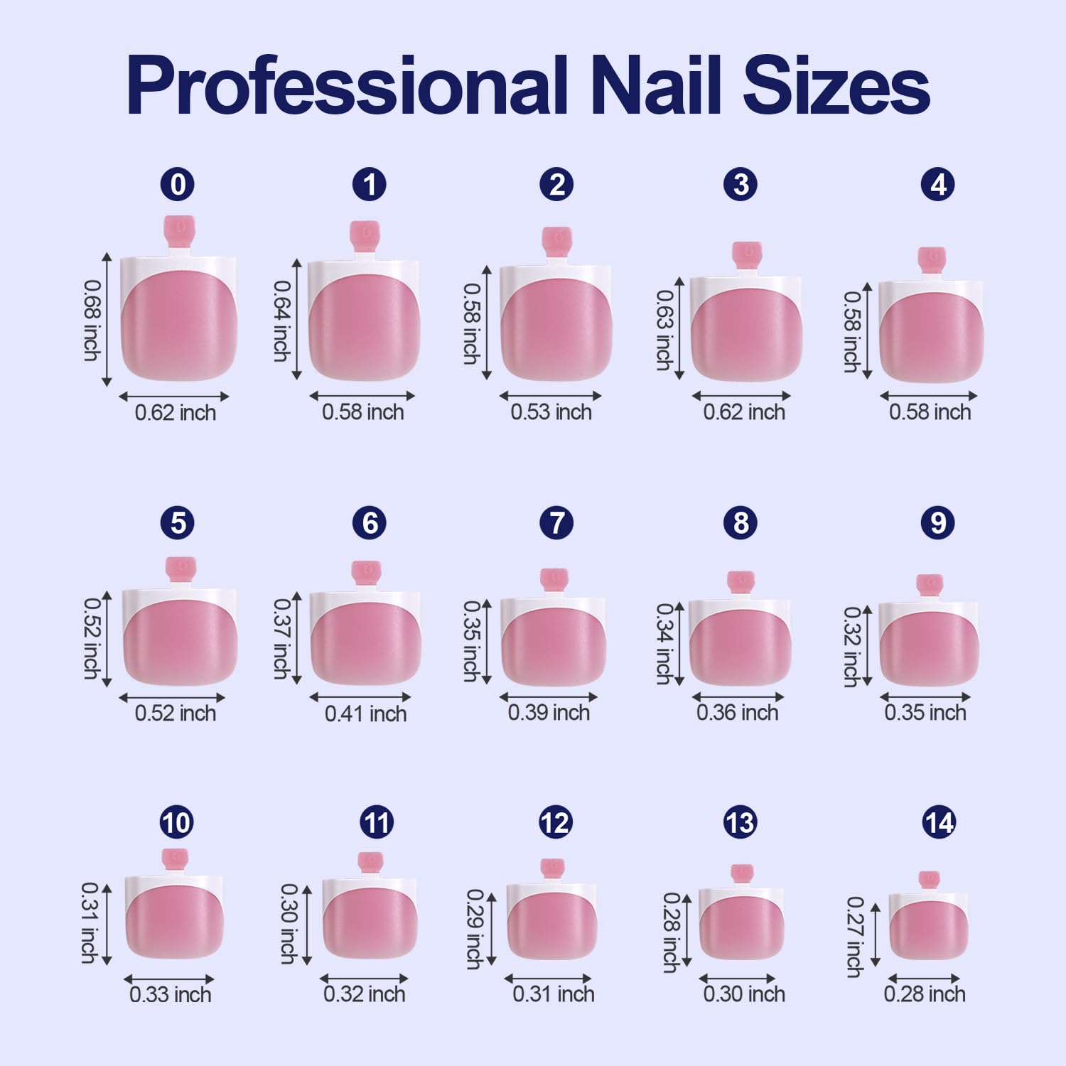 Misssix nail next to natural toe to show actual scale and comfortable fit