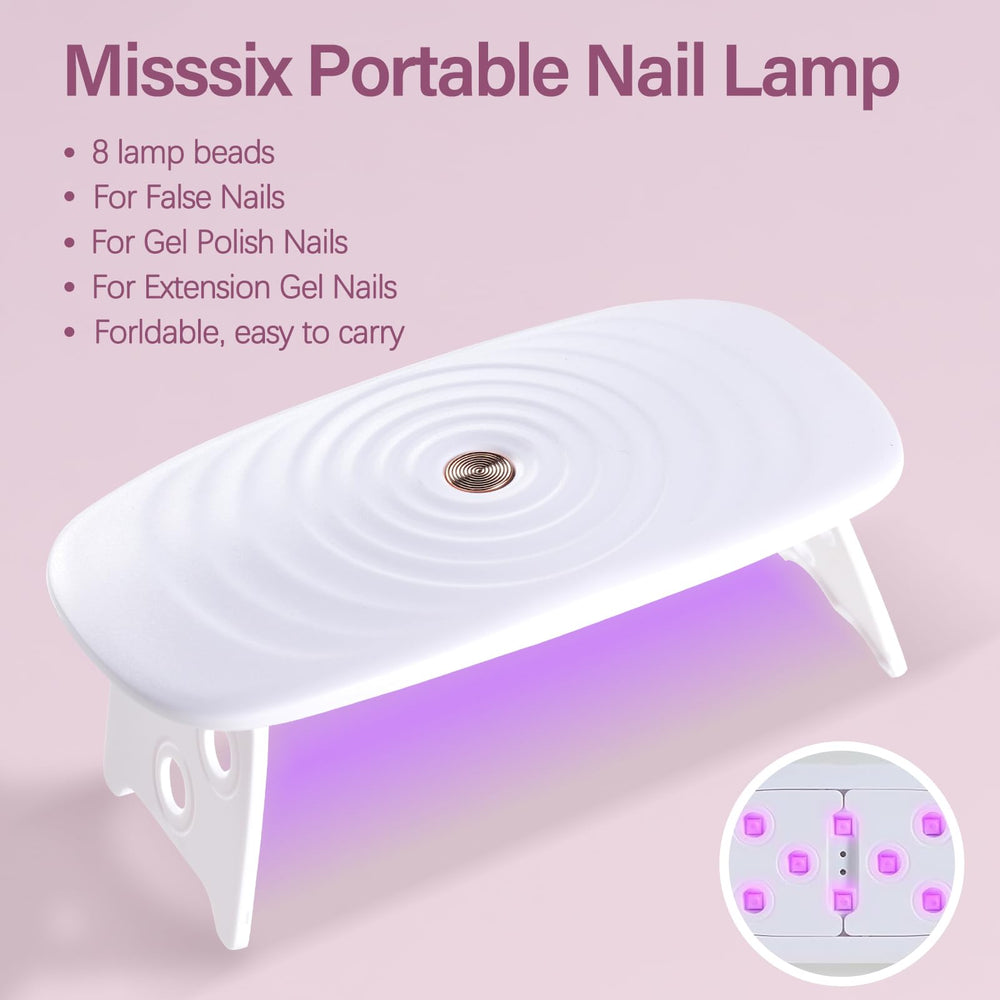 Misssix nail tip edge detail showing thickened front edge for durability