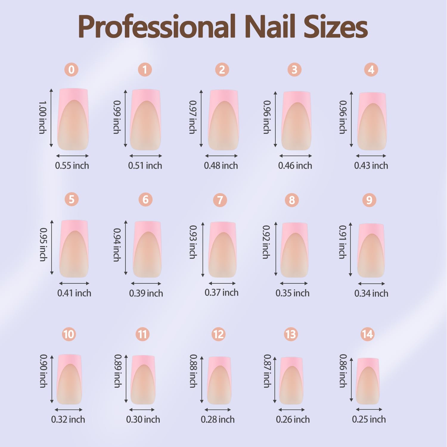 Misssix arranged 15 sizes display demonstrating true-to-fit variety and customization benefit