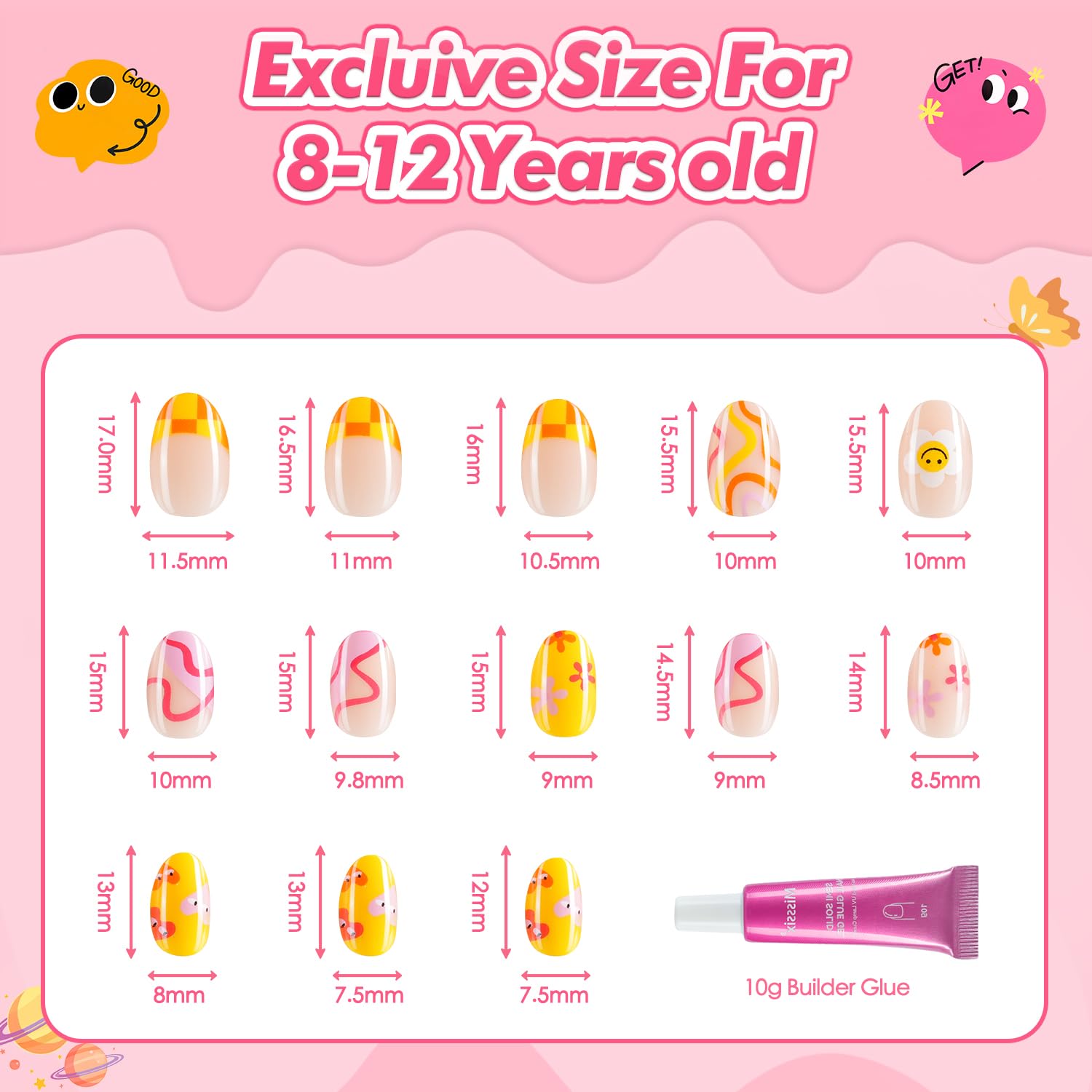 Misssix three-pack fanned display illustrating variety and mix-and-match options