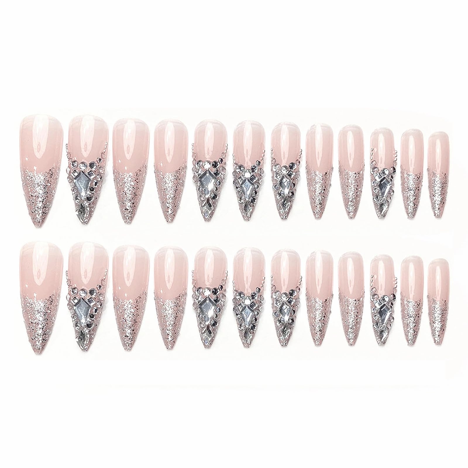 MISUD glue tube with sorted nail sizes, shows included adhesive and size options