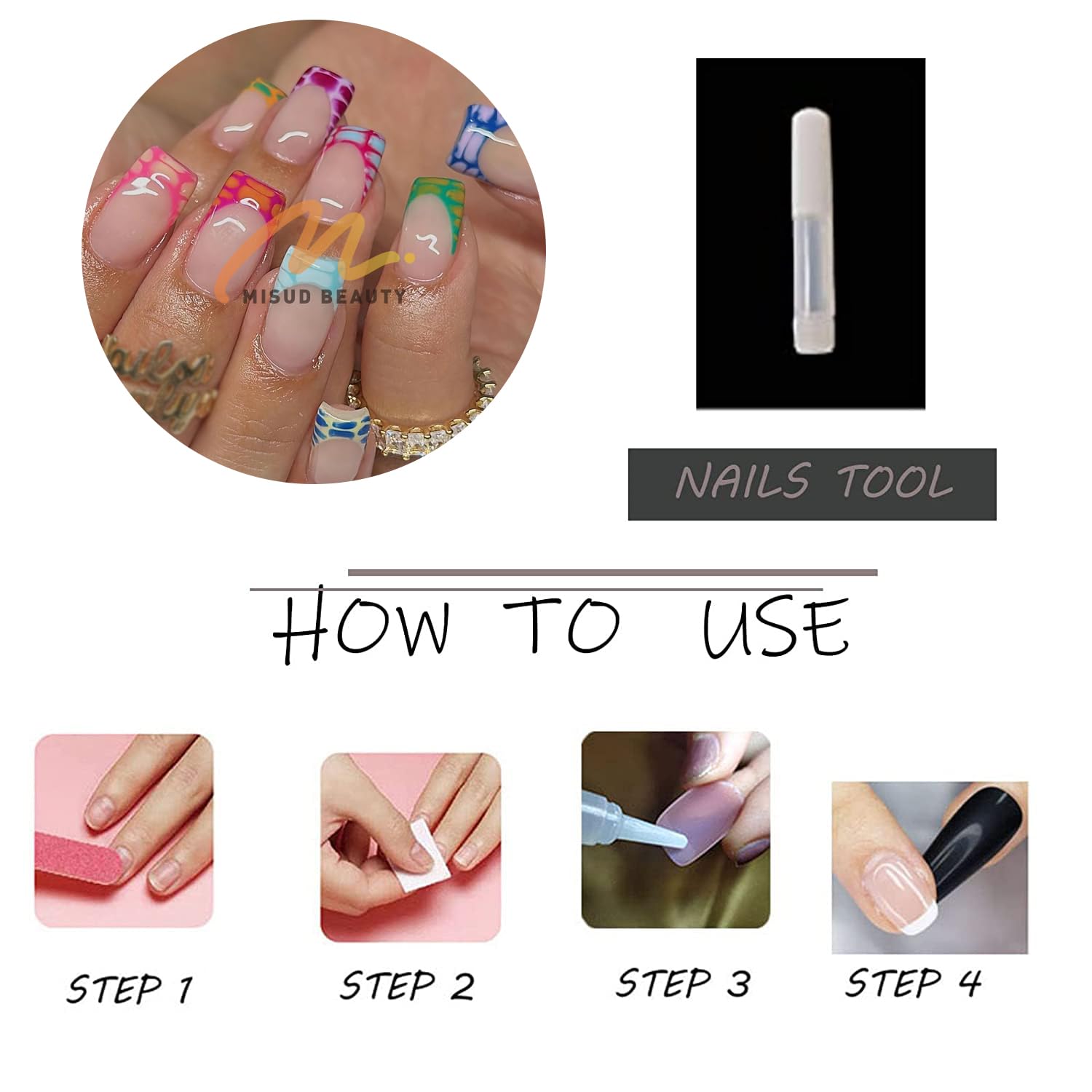MISUD scale comparison with coin to show true short nail length