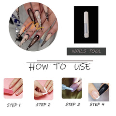 MISUD hand model wearing full set, shows real-world scale and visual impact