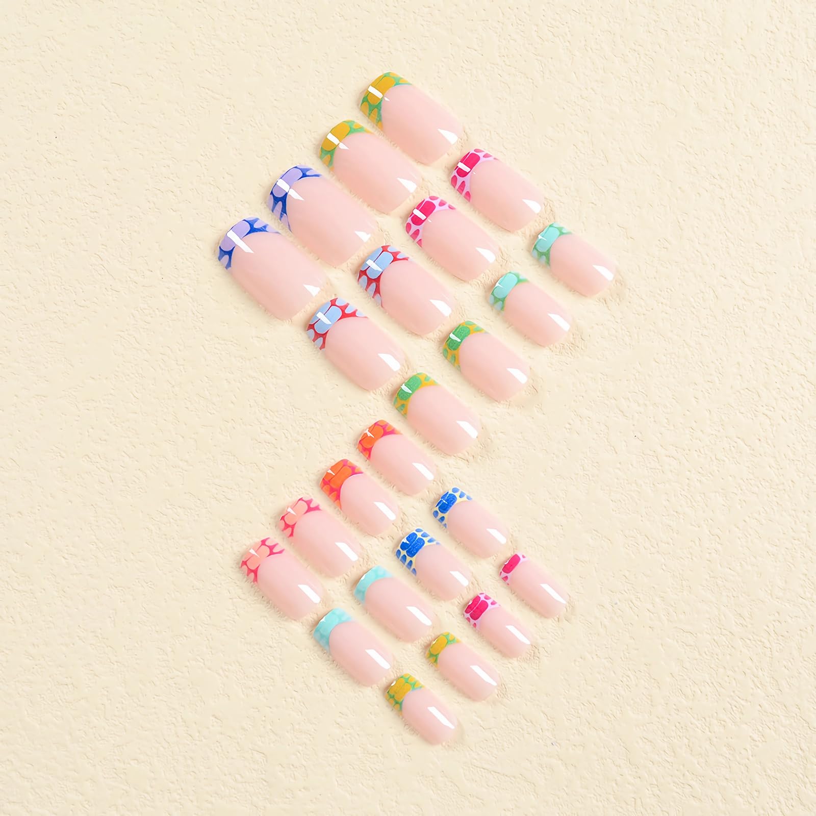 MISUD size layout with 12 sizes displayed for precise nail fitting
