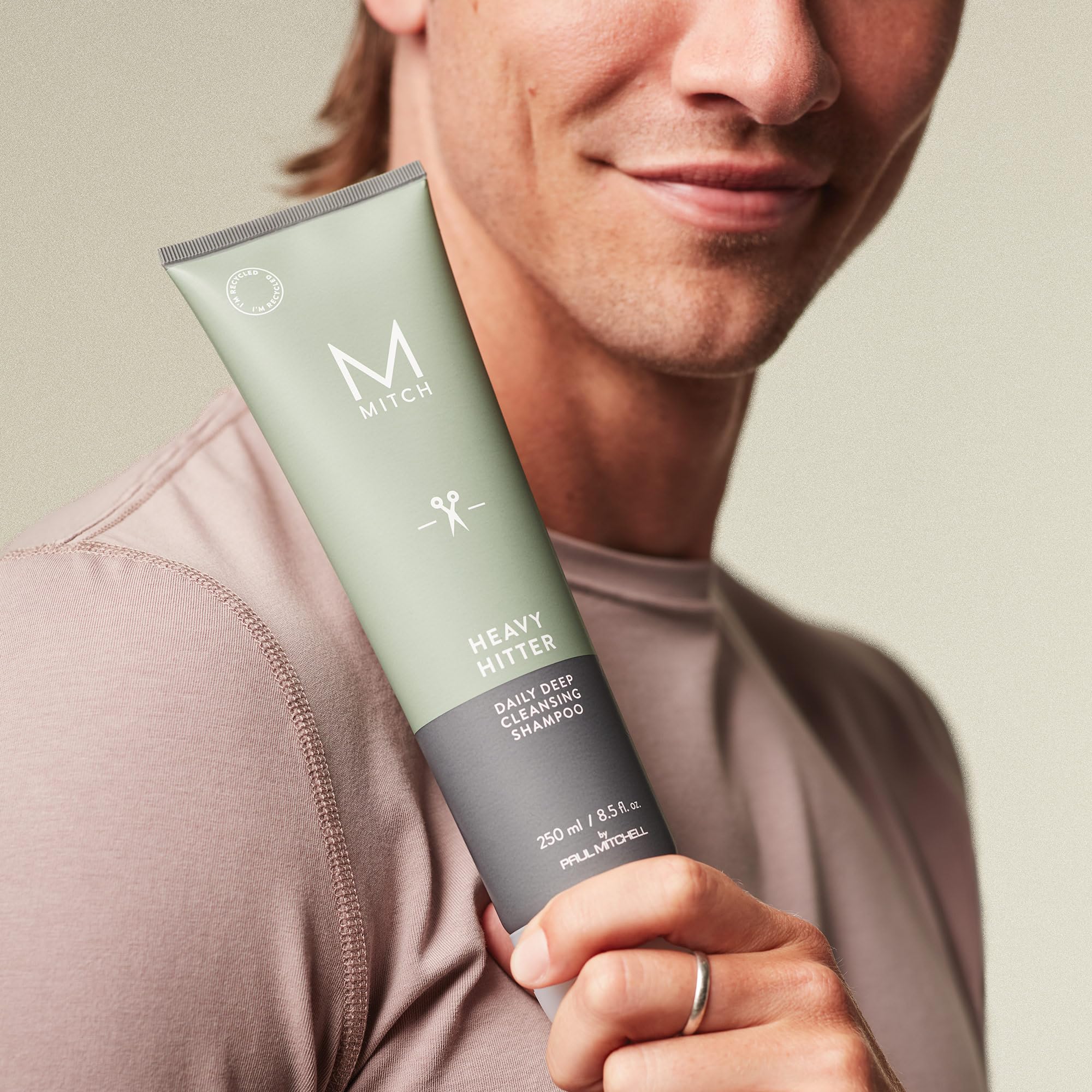 MITCH in shower setting illustrating fresh scent and daily routine uplift