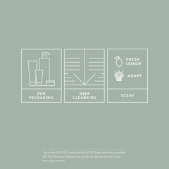 MITCH recycled packaging badge highlighting eco-friendly material use