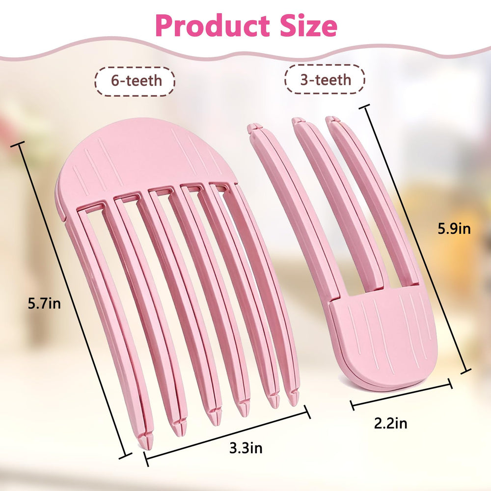 MiUWUU close-up of serrated teeth highlights secure grip and crease-free lift benefit