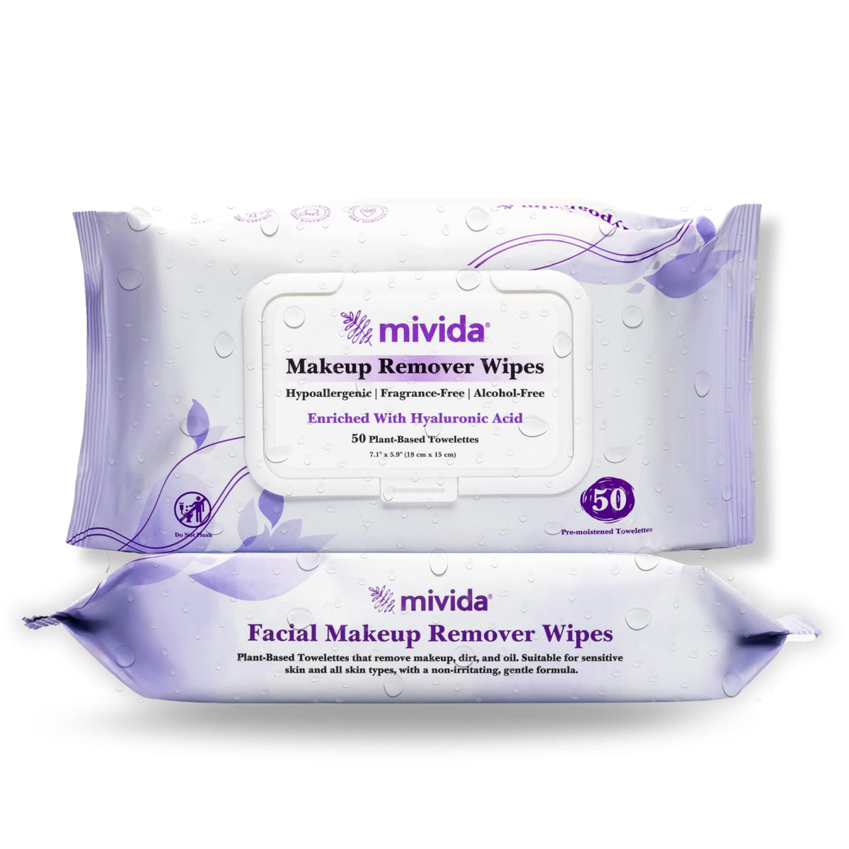 mivida twin-pack front view showing clean packaging and convenience