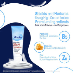 Mivolis used on heels treating cracks and restoring smooth skin quickly