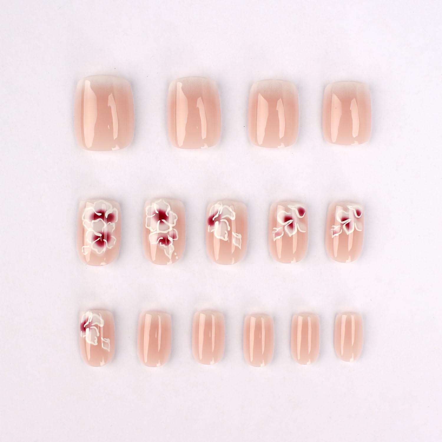 Mivota kit tools and nail glue laid out for easy at-home application