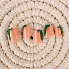 Mivota close-up of nail surface texture highlighting gel finish and durable construction for long wear
