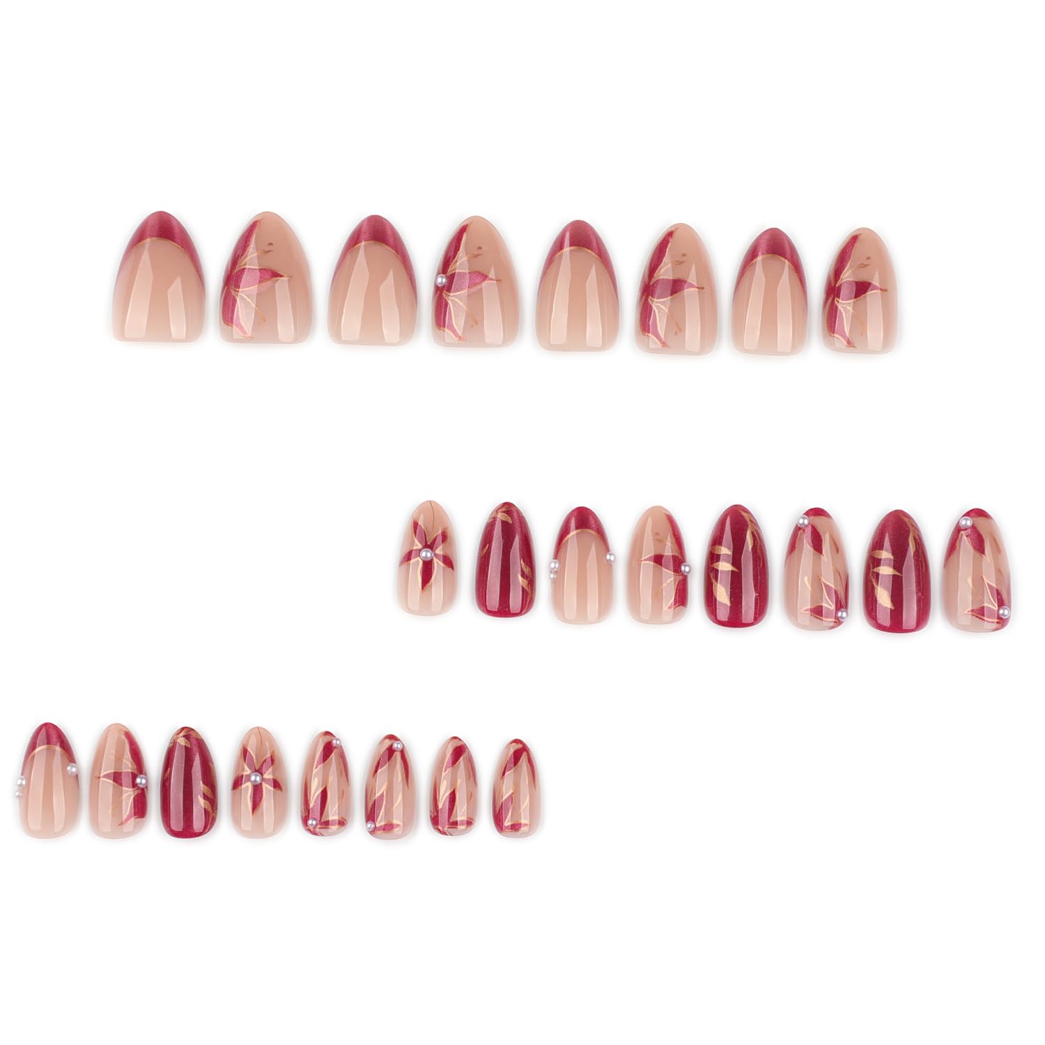 Mivota pearl and French tip accents delivering refined texture