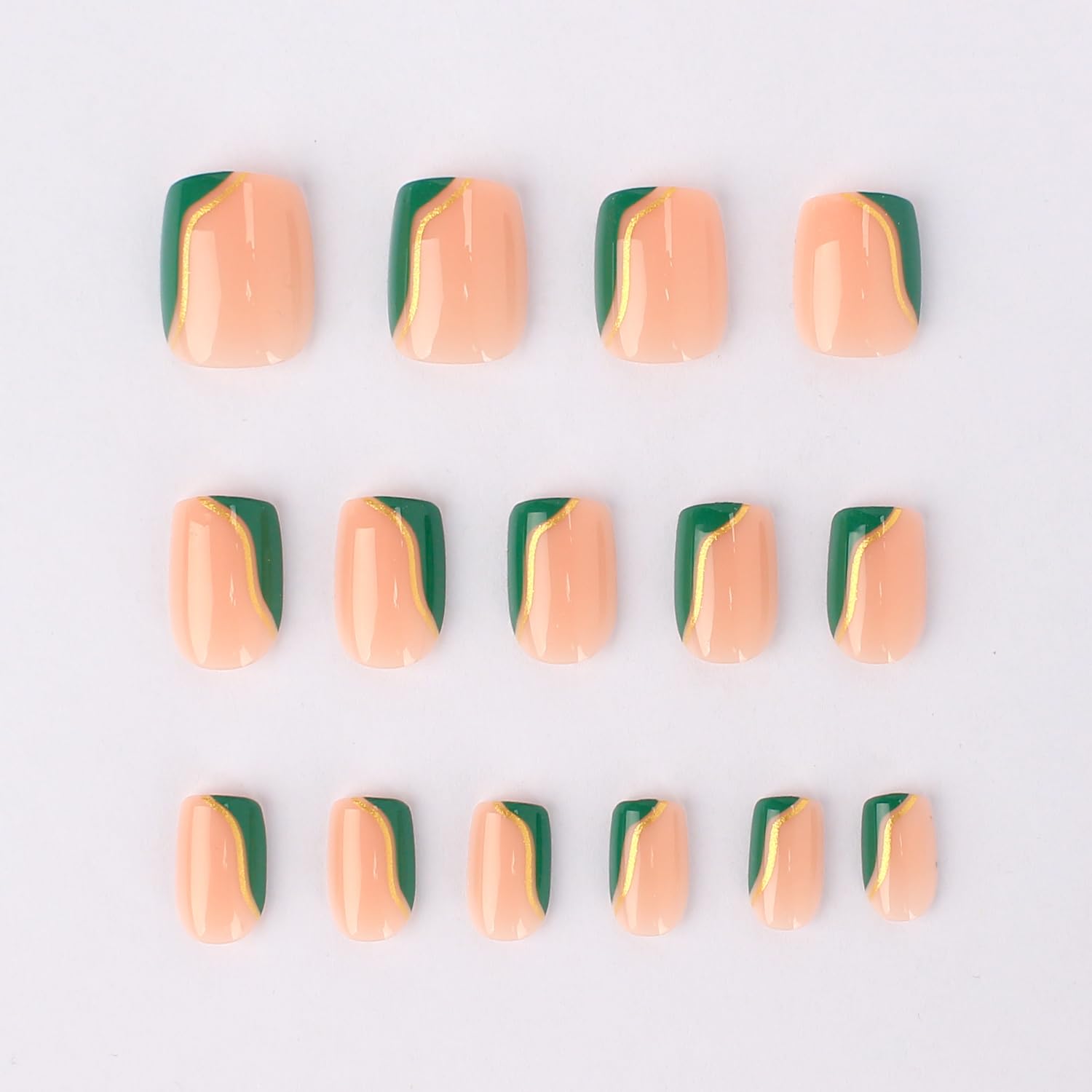 Mivota size comparison display with multiple nail widths helping accurate fit and comfortable wear