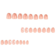 Mivota kit tools and glue layout for easy at-home salon-quality application