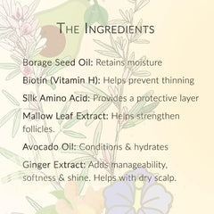 Mixed Chicks bottle beside botanical extracts to show natural nourishment