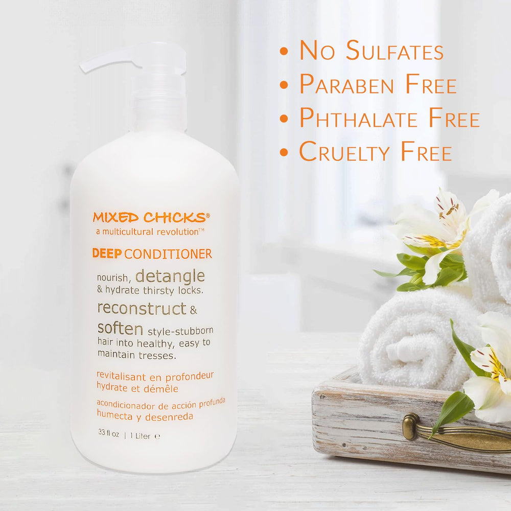 Mixed Chicks safflower oil ingredient close-up highlighting nourishing restoration