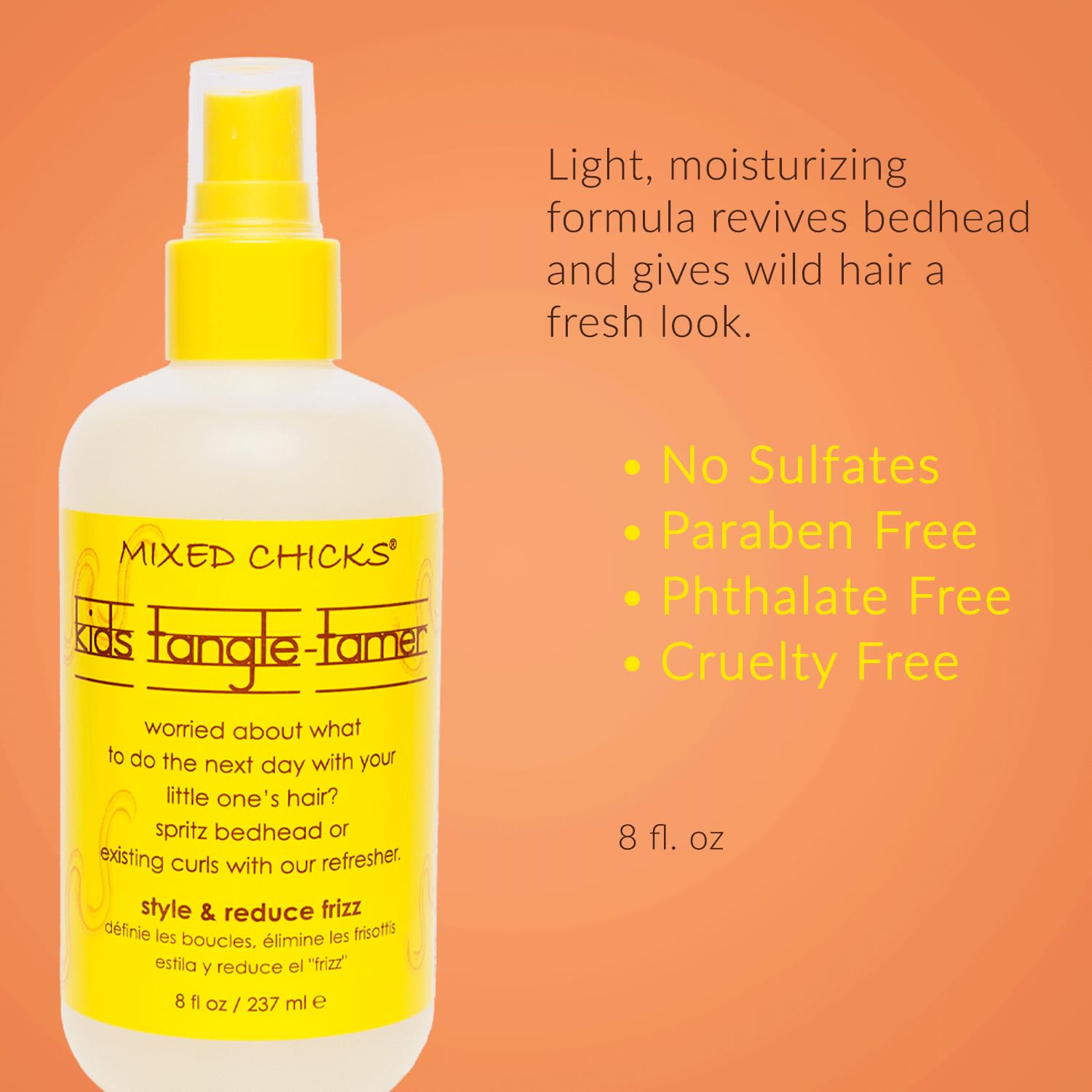 Mixed Chicks bottles held in adult hand showing kid-friendly size