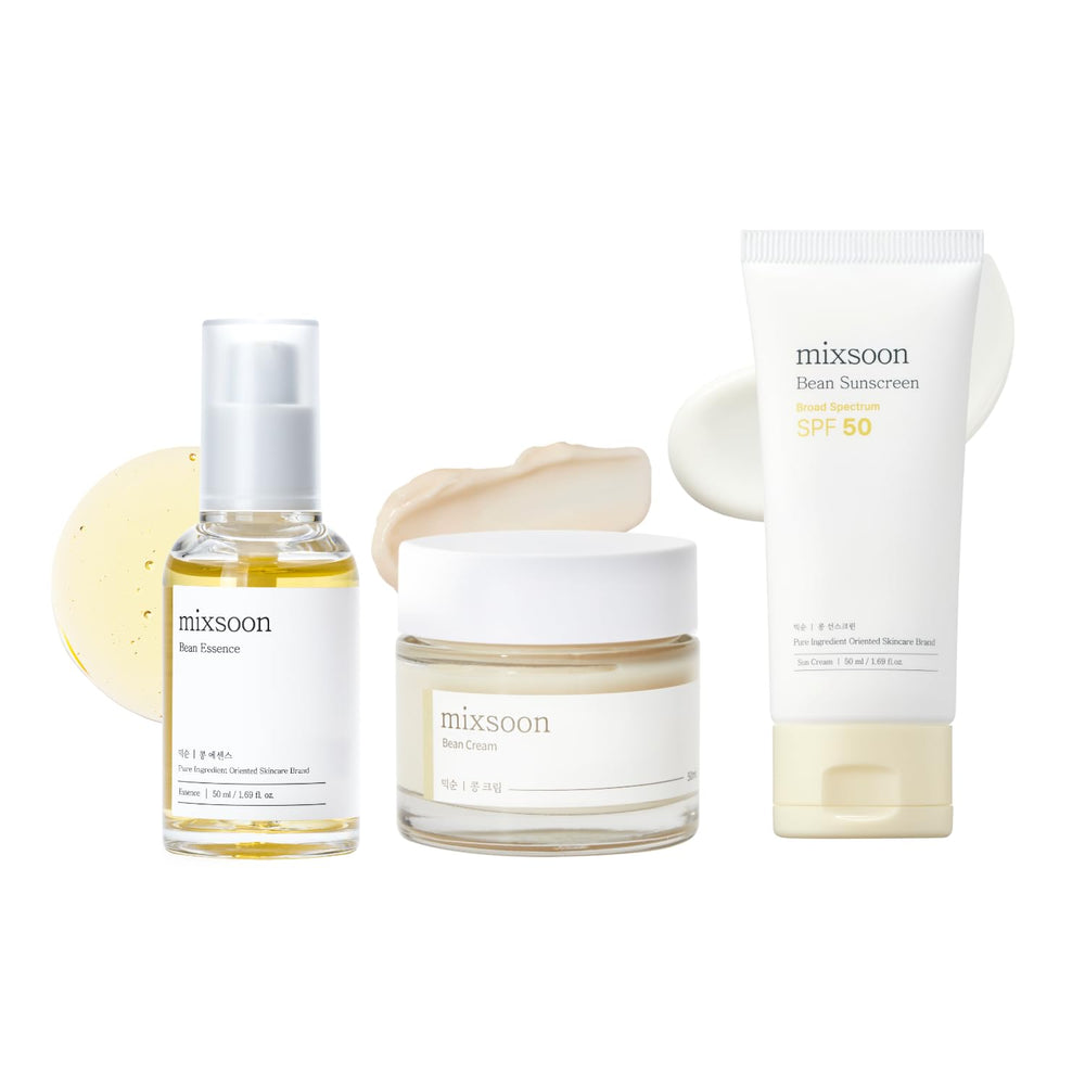 mixsoon Bean Essence front bottle showing hydrating formula benefit