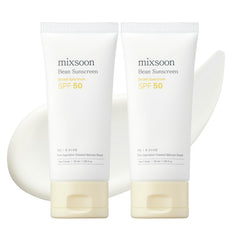 mixsoon front bottle showing label and SPF 50, lightweight protection
