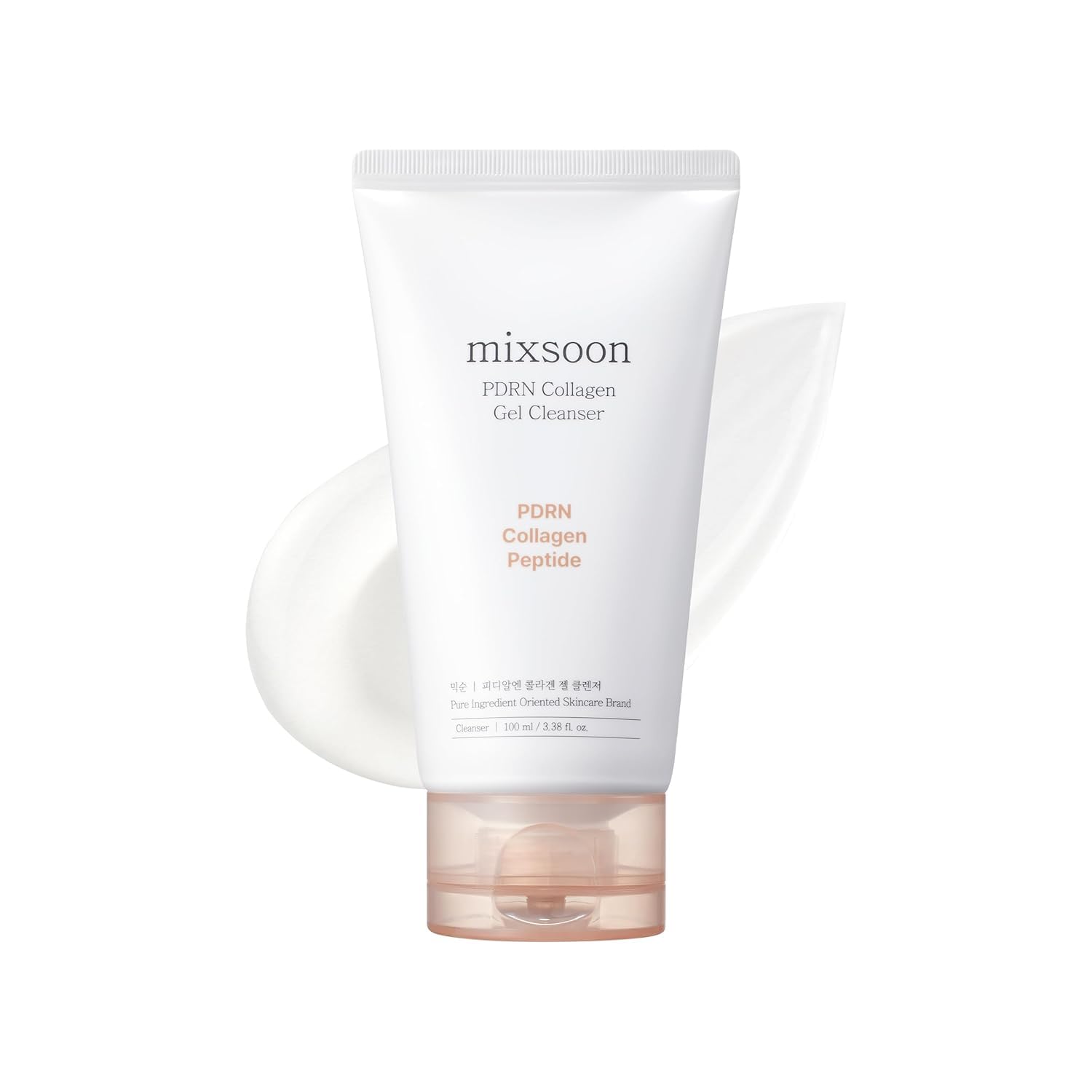 mixsoon front packaging showing bottle and label with soothing effect