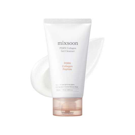 mixsoon front packaging showing bottle and label with soothing effect