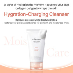 mixsoon ingredient label featuring PDRN and collagen peptides benefits