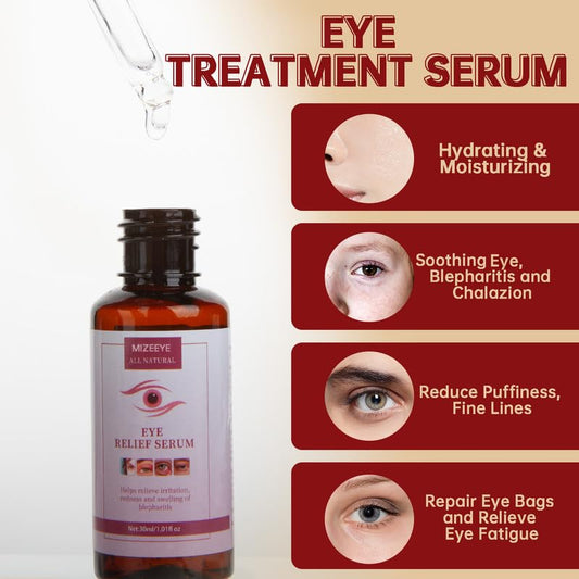 MIZEEYE dropper close-up with serum texture for precise gentle application