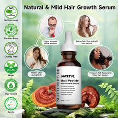 MIZEEYE scalp application in use demonstrating targeted root massage benefit
