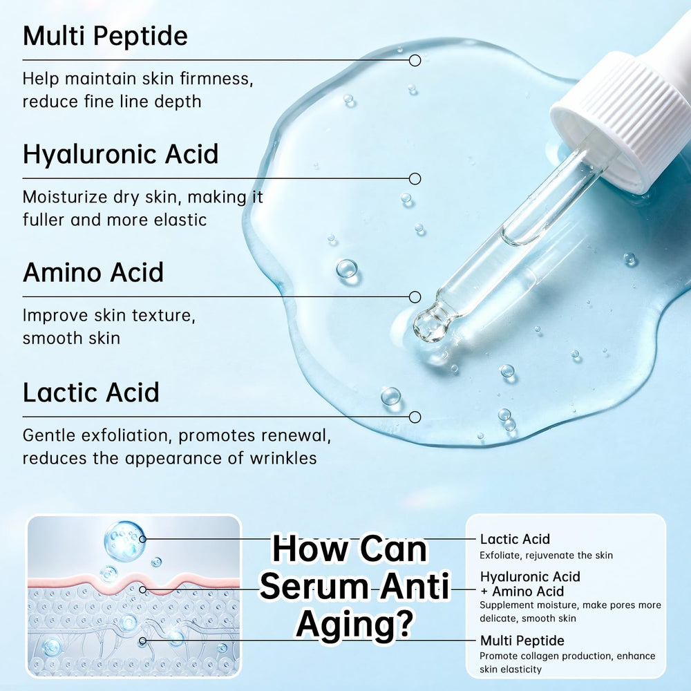 MIZEEYE serum texture drop demonstrating lightweight hydration