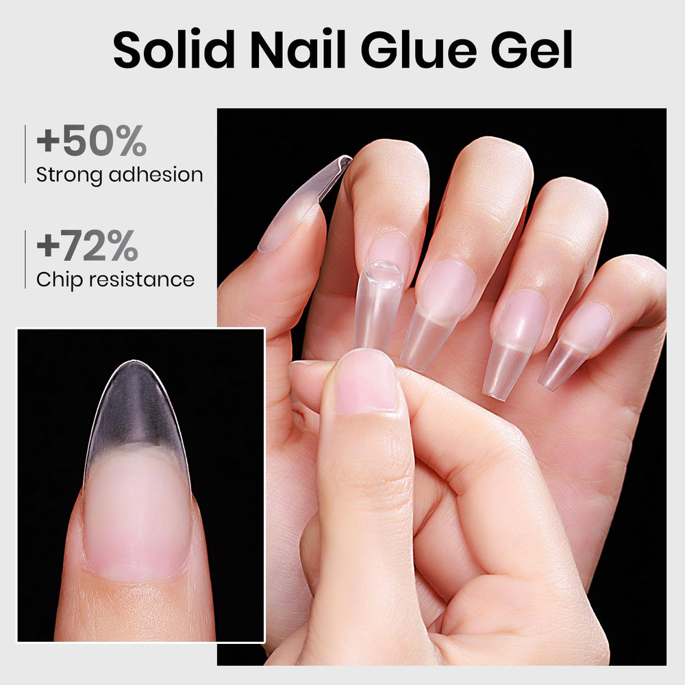 MIZHSE 18g solid gel close-up texture for precise, mess-free application