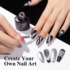 MIZHSE user applying gel at home delivering salon-style results DIY