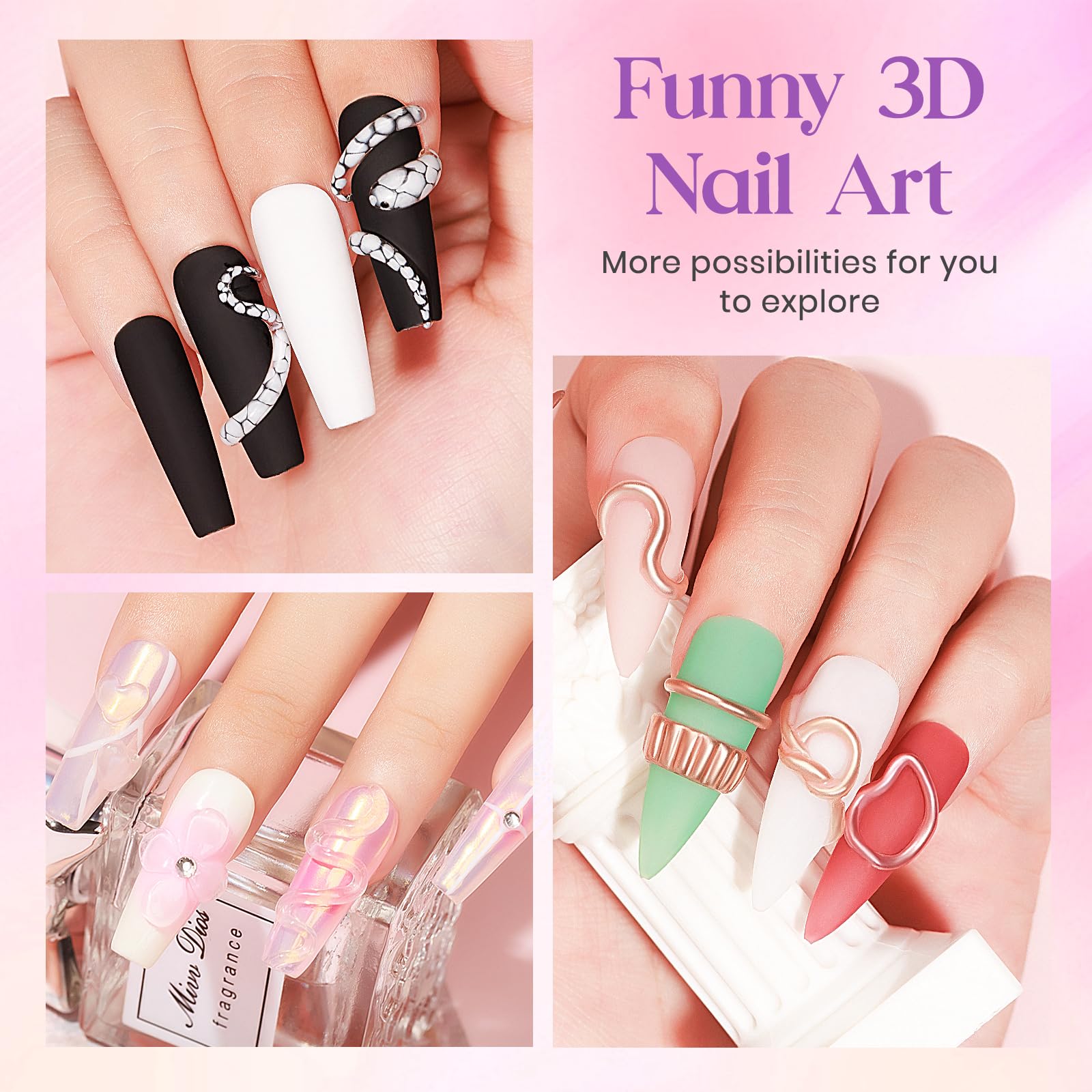 MIZHSE application on finger demonstrating easy shaping